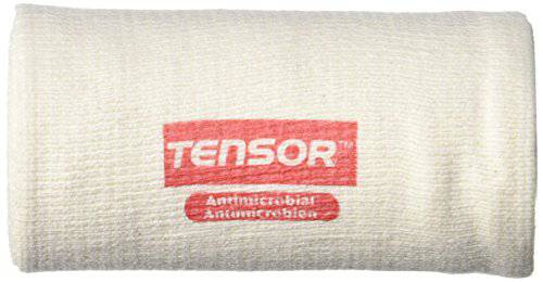 Tensor Self-Adhering Elastic Bandage Wrap, 4-Inch, Beige