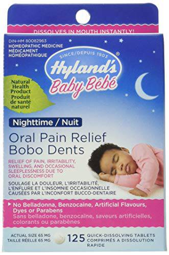 Hyland's Baby Nighttime Oral Pain Relief 125 count