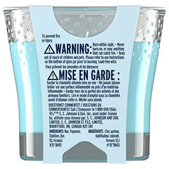 Glade Scented Candle, Blue Odyssey, 1-Wick Candle, Air Freshener Infused with Essential Oils for Home Fragrance, 1 Count