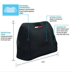 Air Adjustable Lumbar Cushion