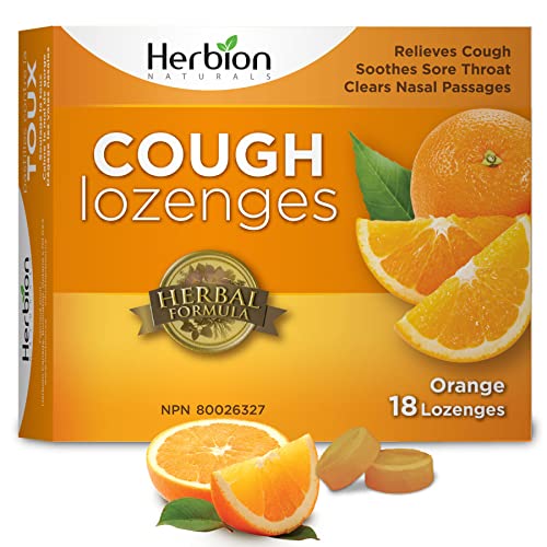 Herbion Naturals All Natural Orange Cough Drop