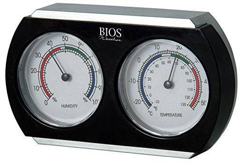 BIOS Analog Thermometer / Hygrometer - Zecoya