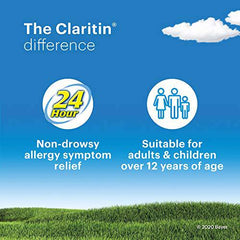 Claritin Allergy Medicine, 24-Hour Non-Drowsy Relief 10 mg, 20 Tablets