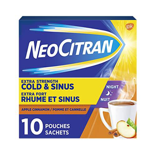 Neocitran Extra Strength Cold & Sinus Apple Cinnamon