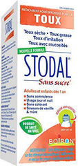 Boiron Stodal Adult Sugar Free, 200ml, Homeopathic Medicine for Dry & Wet Cough