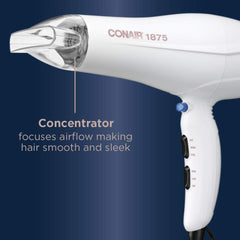 Double Ceramic 1875W Hair Dryer 1.7 pounds