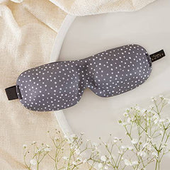 Bucky 40 Blinks No Pressure Printed Eye Mask for Travel & Sleep, Granite Dots, One Size