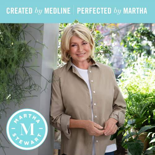 Medline Martha Stewart Absorbent, Reusable, 34" x 36" Underpads, Bed Pads, Chux, Hospital Pee Pads for Adult Inconinence or Puppy/Baby, 1 Pad