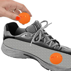 FOOTMATTERS Odor Fighters Shoe Deodorizer Balls (Contains 2 balls) - Adjustable Vanilla Scent