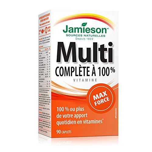 Jamieson 100% Complete Multi Max Strength 90's 90 Caplets