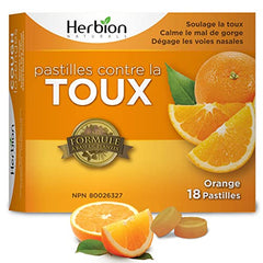 Herbion Naturals All Natural Orange Cough Drop