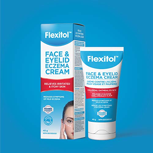 Flexitol Face & Eyelid Eczema Cream | Reduces Symptoms Of Flare-Ups on face and Eyelid Area 1 count