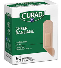 Curad Sheer Assorted Sizes (Pack of 4)