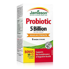 Jamieson Probiotics 5 Billion Active Cells - Regular Strength