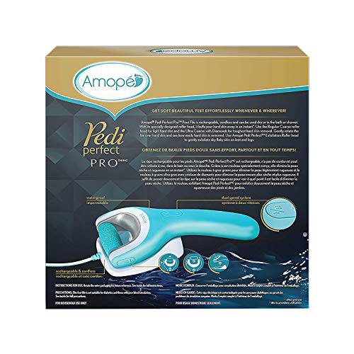 Amope® Pedi Perfect™ Pro Rechargeable Foot File