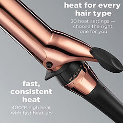 Conair Infinitipro Rose Gold Titanium Curling Iron, 1 1/2-Inch