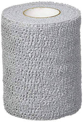 ANDOVER HEALTHCARE 37901 PowerFlex Self Adherent Tape, 2"x 6 yd, Grey, 24 Rolls per Case (6)