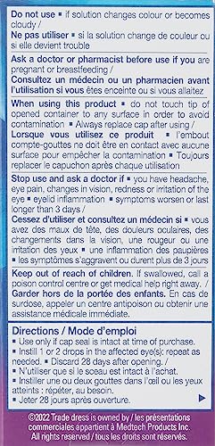 Thera Tears Lubricating Eye Drops for Dry Eyes - 15 ml - Fast, Lasting Eye Treatment