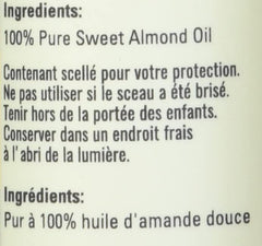 Aromalife Almond Oil, Cold-Pressed, 250-Milliliter