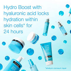 Neutrogena Hydro Boost Unscented Gel Body Cream for Dry Skin, Hyaluronic Acid, 453g