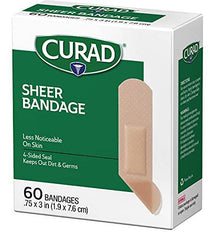 Curad Sheer Assorted Sizes (Pack of 4)