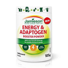 Jamieson Energy & Adaptogen Booster Powder, 105 gram