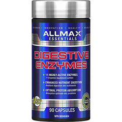 ALLMAX Nutrition - Digestive Enzymes + Protein Optimizer - 90 Count