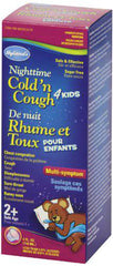 Hyland's Cold Medicine for Kids Ages 2+ by Hylands, Cold and Cough 4 Kids Nighttime, Cough Syrup Medicine for Kids, Decongestant, Allergy and Common Cold Symptom Relief, 4 Fl Oz Each