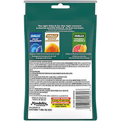 HALLS Mentho-Lyptus No Sugar Added Assorted Mint Bag 25 Lozenges