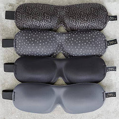 Bucky 40 Blinks No Pressure Printed Eye Mask for Travel & Sleep, Granite Dots, One Size