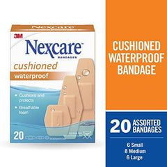 Nexcare Waterproof Cushioned Bandages