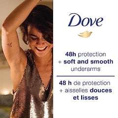 Dove Advanced Care Antiperspirant Stick Deodorant for women with 1/4 moisturizers Unscented for 48 hour protection and soft and comfortable underarms 74 g