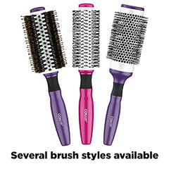 Conair Infiniti pro by 85372 Nylon hair Brush W/Ceramic-Coated Barrel & Vents, 1 Count