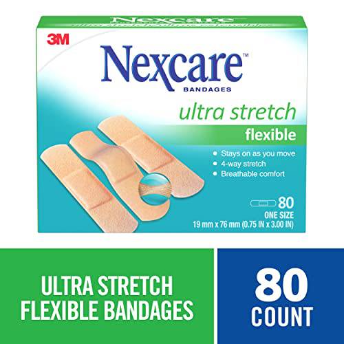 Nexcare™ Ultra Stretch Bandages CS102-CA, One Size, 80/Pack