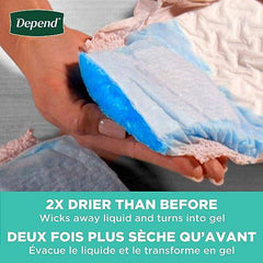 Depend FIT-FLEX Incontinence Underwear for Women, Maximum Absorbency, Disposable, Small, Blush, 19 Count (Packaging May Vary)