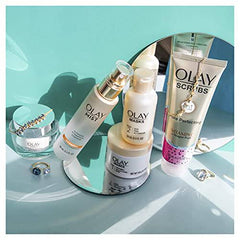 Olay Vitamin C Face Mask Kit, Exfoliator Kit with Mask, Silica, & Exfoliating Aha Peel 4.2 Fl Oz