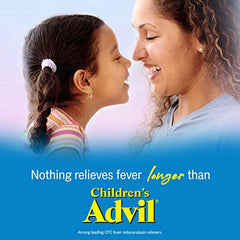 Children's Advil Dye Free Suspension (100ml, Blue raspberry flavour) 100 milliliter