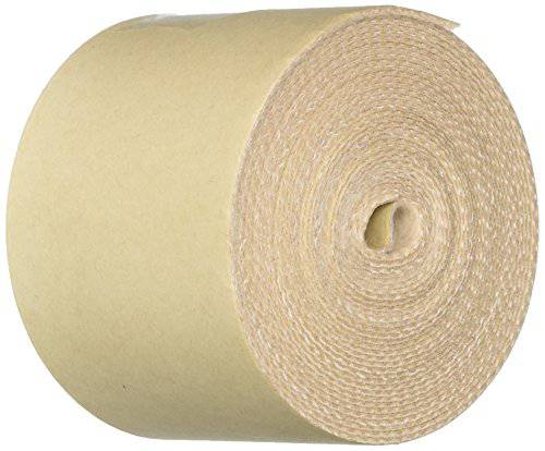 Rolyan-72997 Latex-Free Moleskin, 2" x 5 Yards, Beige, Adhseive Backing Moleskin Padding for Use with Splints, Braces, and Casts, Non-Latex Roll of Prewrap, Undercast Wrap for Skin Protection and Support