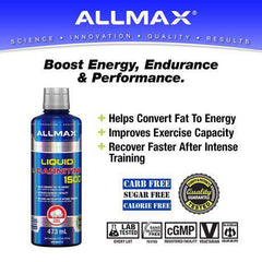 Allmax LCarnitine Liquid16oz Fruit Punch - Zecoya