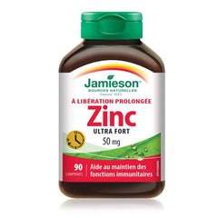 Jamieson Zinc 50mg - Timed Release 90 Tablets