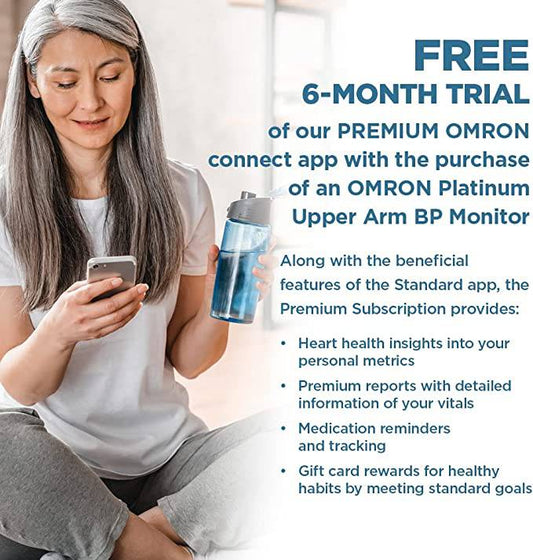 OMRON Platinum Blood Pressure Monitor - Zecoya