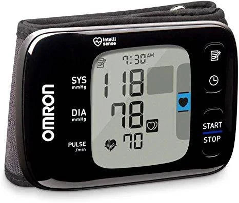 OMRON 7 Series Wireless Wrist Blood Pressure Monitor, Black