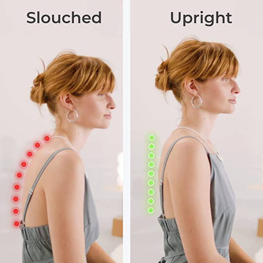 Upright GO 2 New Posture Trainer and Corrector for Back Strapless, Discreet and Easy - Zecoya