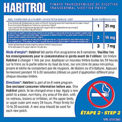 Habitrol Step 2 Nicotine Patches