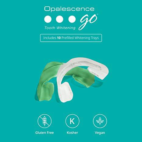 Opalescence Go - Prefilled Teeth Whitening Trays - 15% Hydrogen Peroxide - Mint