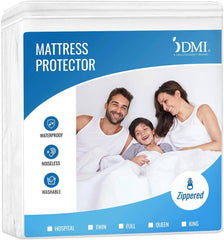 DMI Waterproof Mattress Protector and Cover, Encased Zippered Fit, King