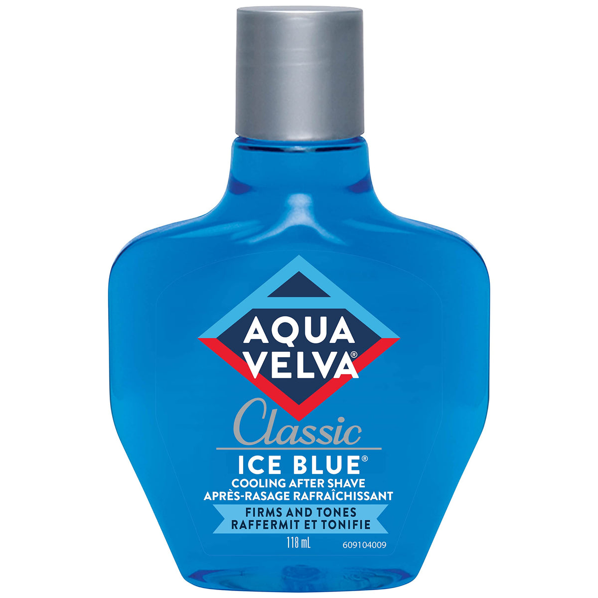 Aqua Velva After Shave, Classic Ice Blue, Soothes, Cools, and Refreshes Skin, 118 mL