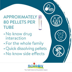 Boiron Cicuta Virosa 200CH, 80 Pellets, homeopathic medicine 80 count