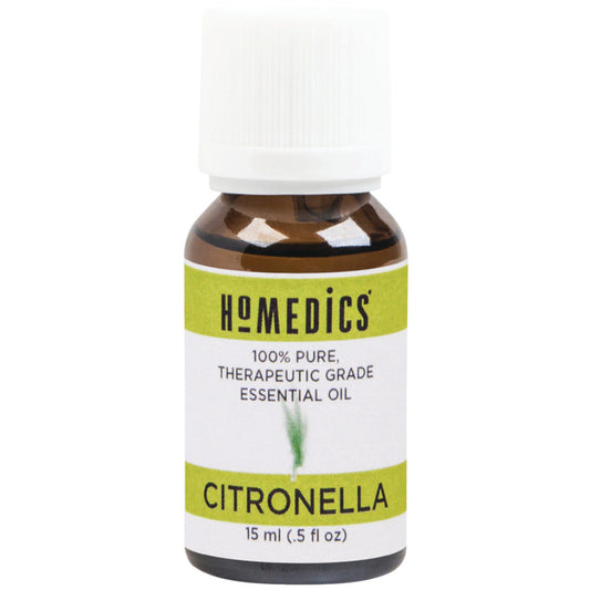 HoMedics Citronella Aromatherapy Therapeutic Grade Essential Oil for a Diffuser