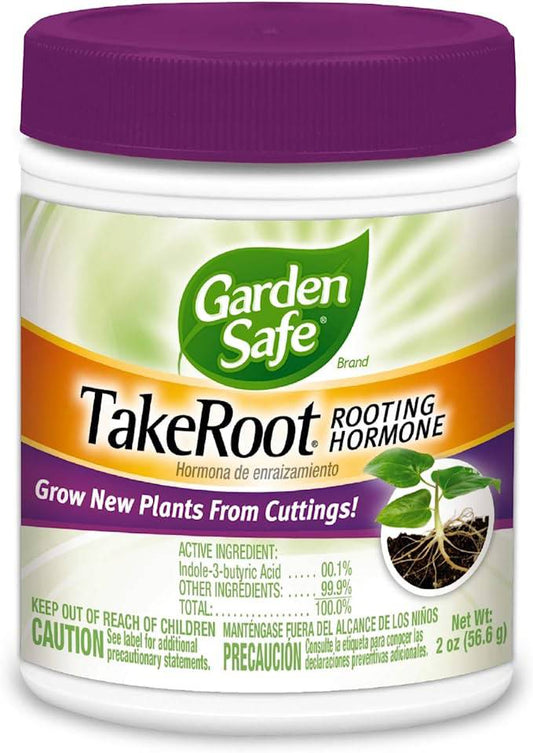 Garden Safe Take Root Rooting Hormone, Promotes Rooting, Grow New Plants From Cuttings, 2 Ounce